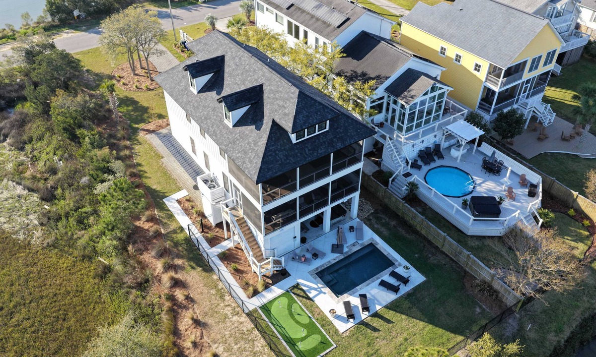 Charleston House | 2024 Built Villa - Marshview 10min downtown/Folly