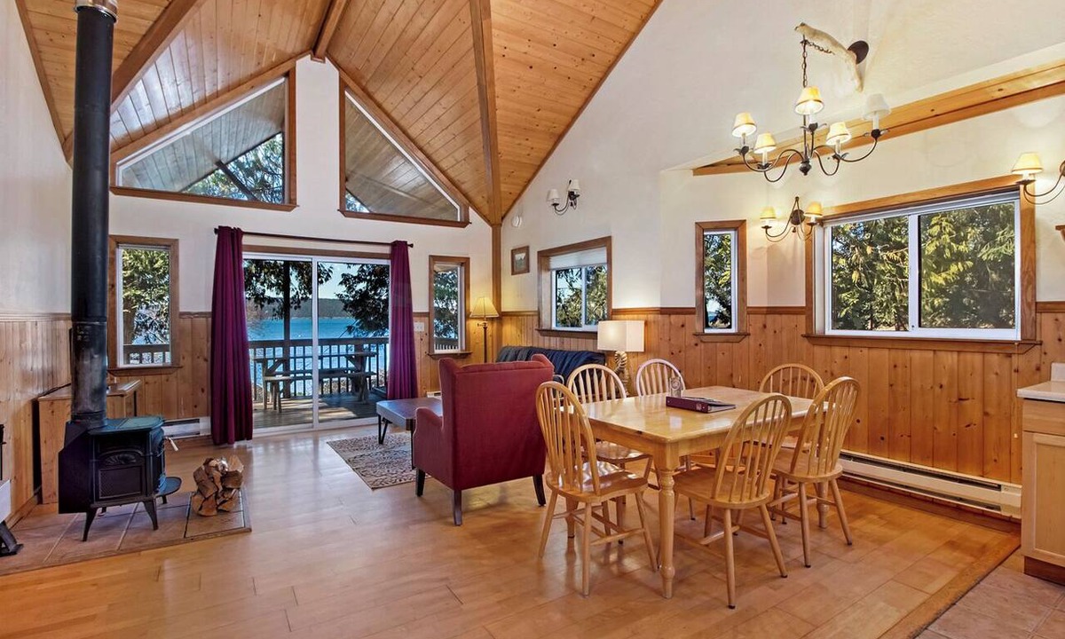Eastsound Cabin | 2BR Ocean View Cabin - 1 min walk to world class beach!