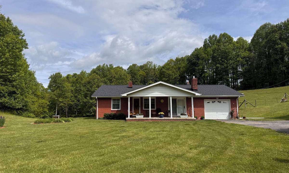Bakersville House | 3-Bedroom Farmhouse under Roan Mountain, on 20 private acres.