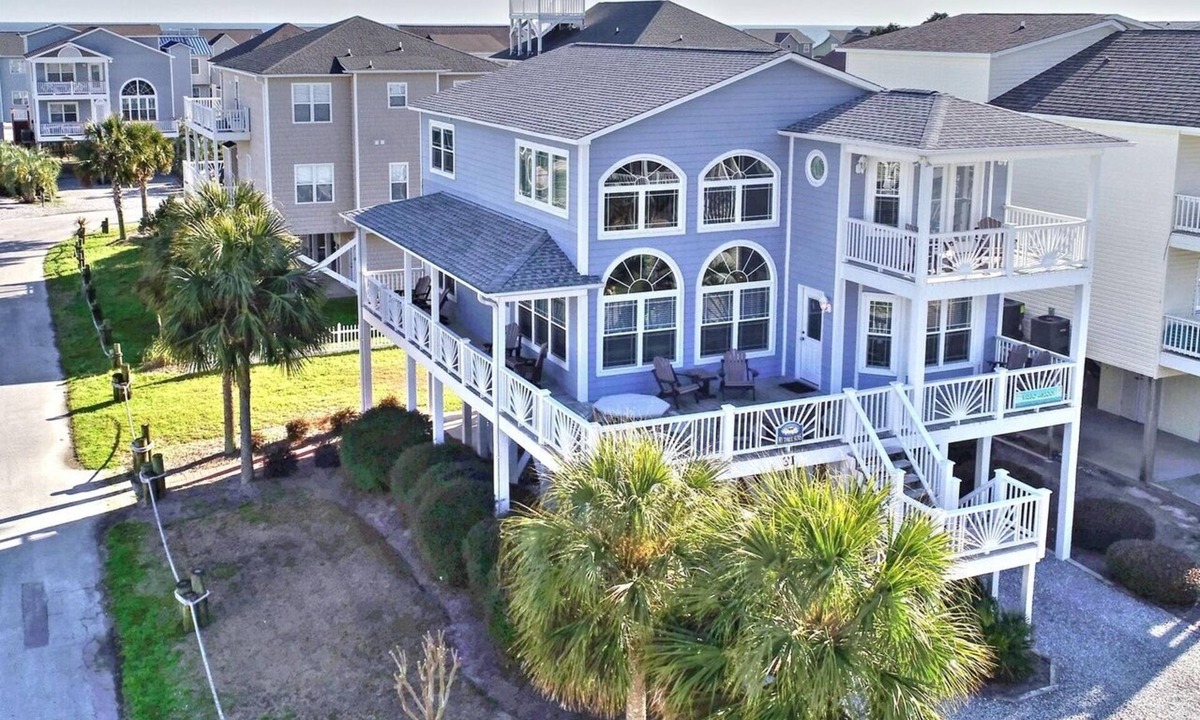 Ocean Isle Beach House | 5 Bedroom Home in Ocean Isle Beach-walk to pool, beach, and summer concerts!