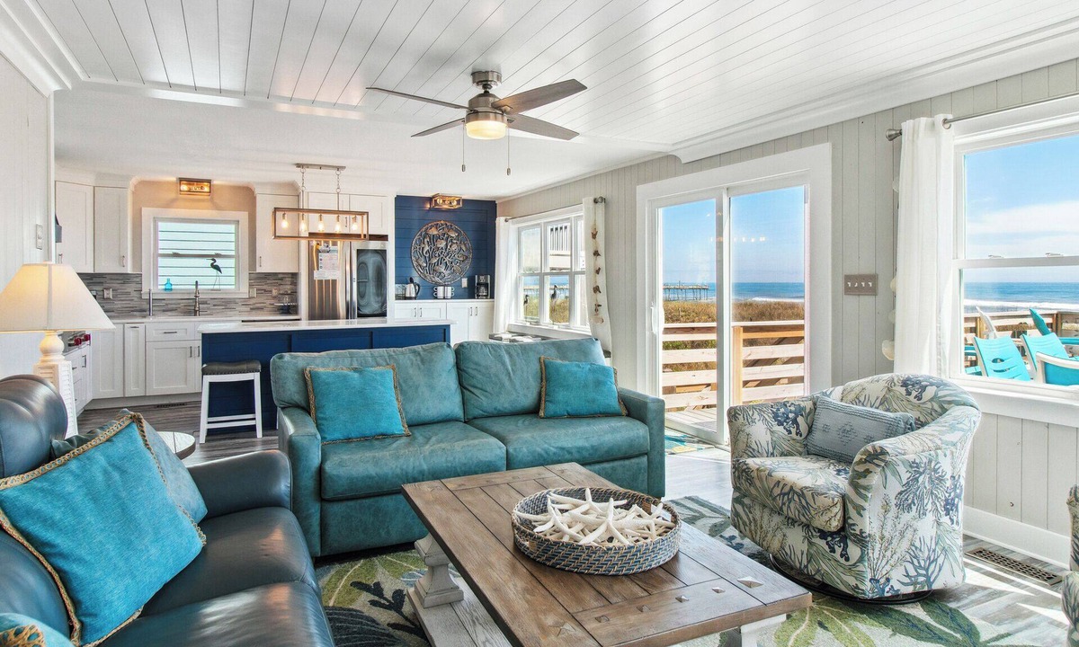 Kill Devil Hills House | 5055 Sea La Vie * Oceanfront * One Dog Welcome