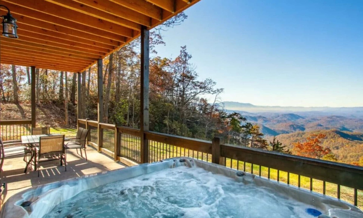Sevierville Cabin | 5BR Indoor Pool*Hot Tub*Theater*Game Room*Views!