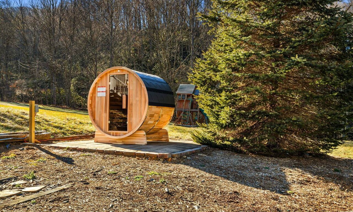 Canton Villa | Asheville Family Retreat: Hot Tub, Sauna, Arcade, Sleeps 14
