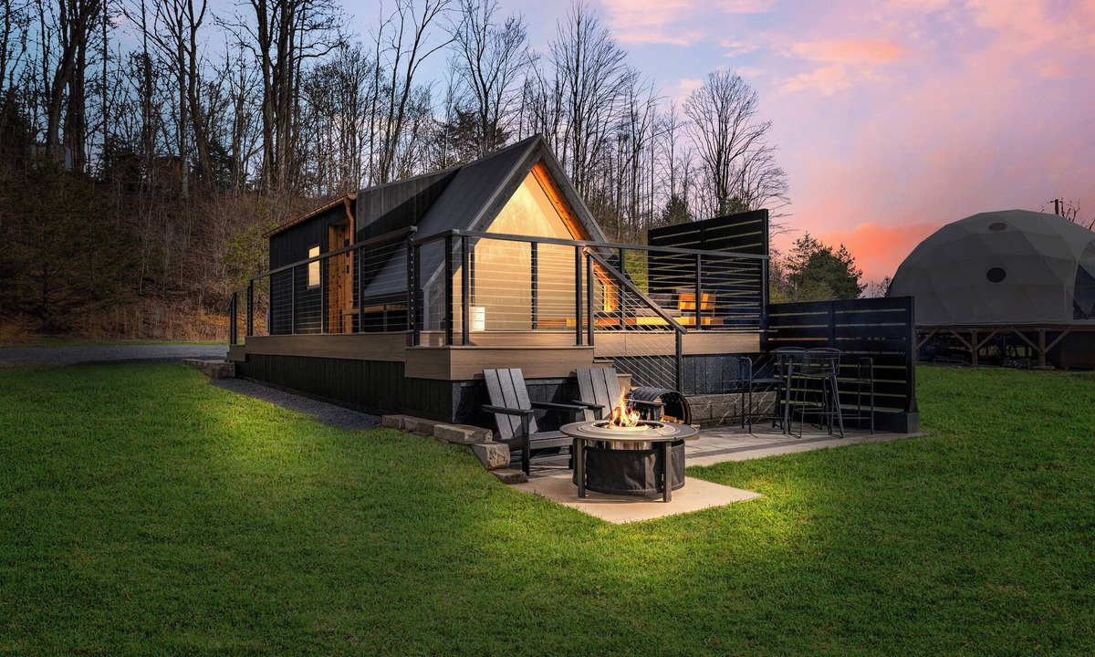 Fayetteville House | Cathedral Cabin · Designer A-Frame · 10 Acres