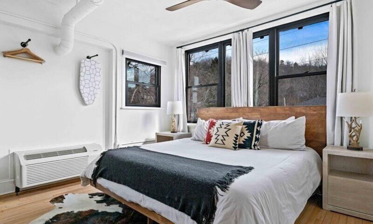 Charlotte Street Apartment | Deluxe King Suite in Downtown Asheville