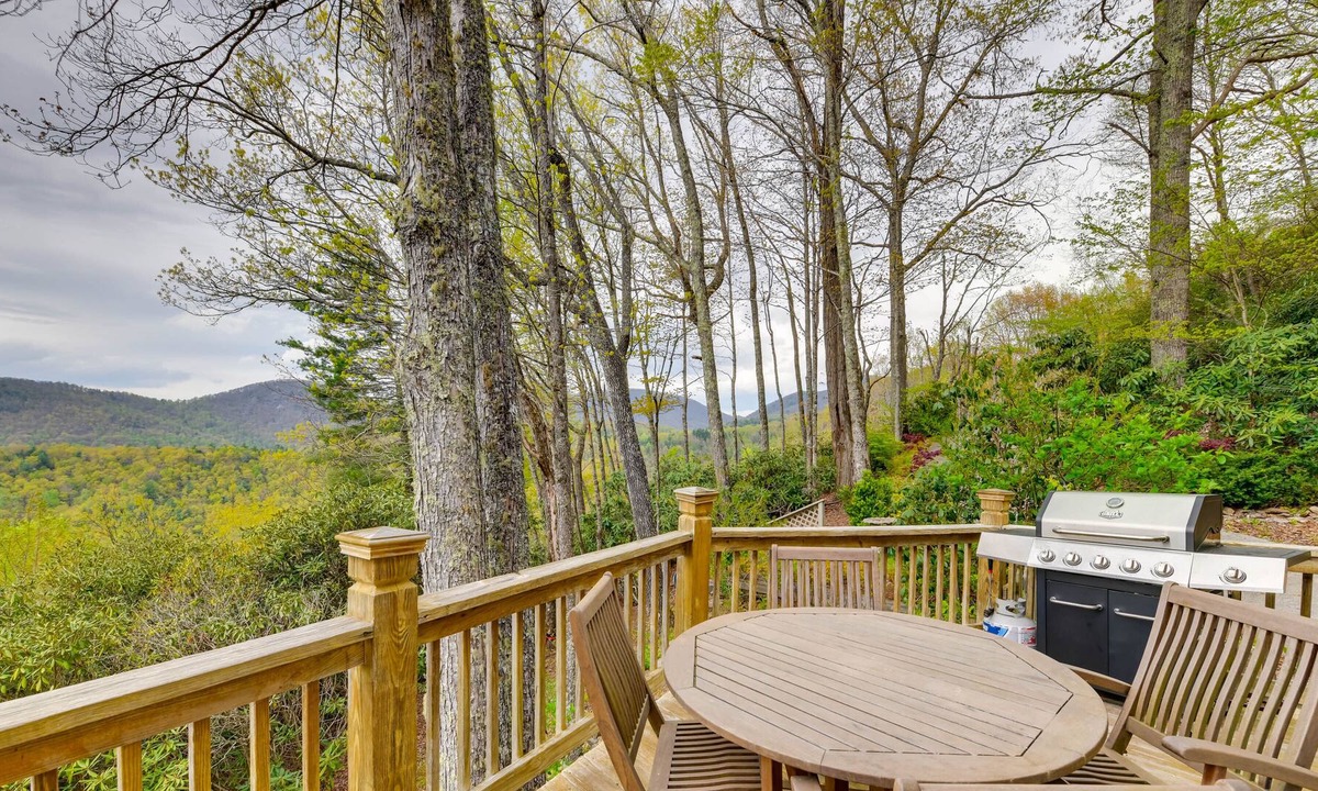 Highlands Cabin | Highlands Vacation Rental w/ Smoky Mountain Views