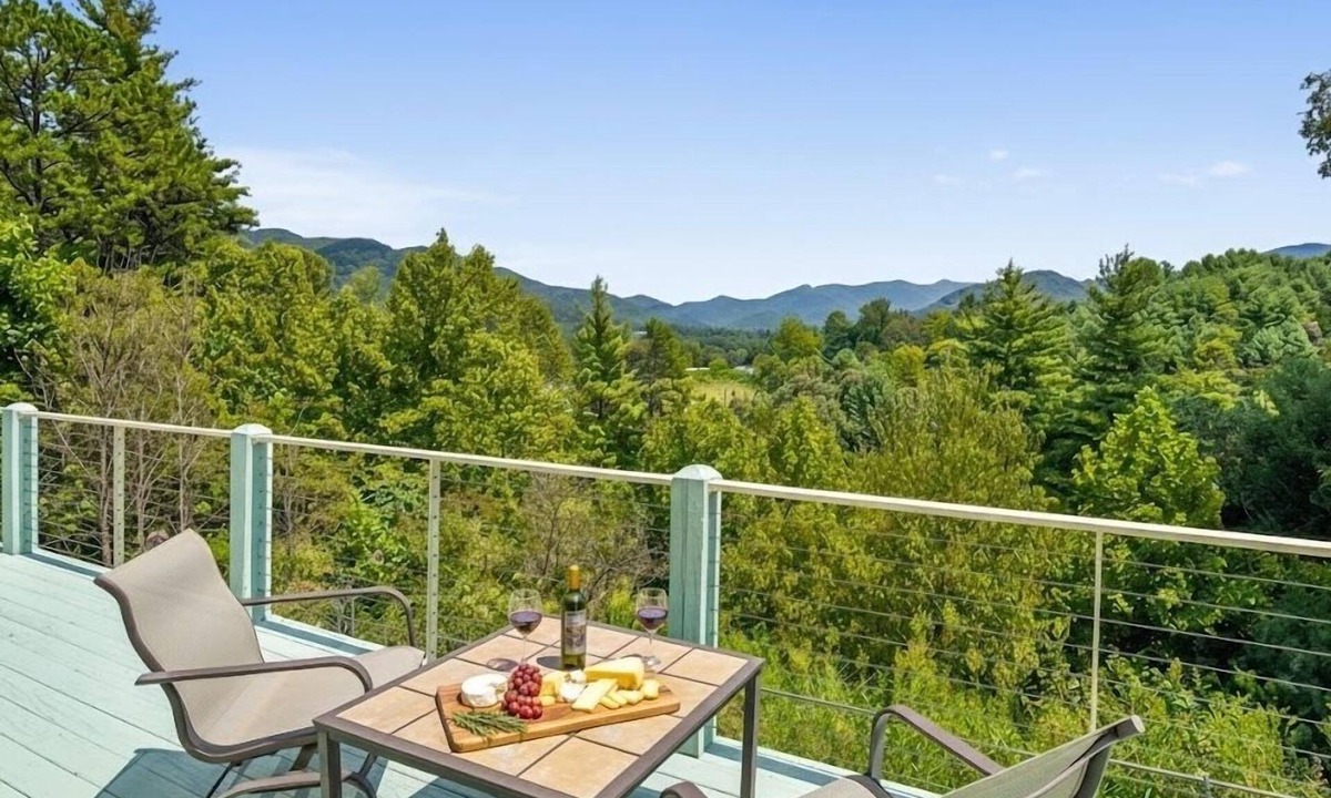 Weaverville House | Huge Home, Close to DT Asheville, Apartment Included, Fire Pit, Lg Deck, Mt View