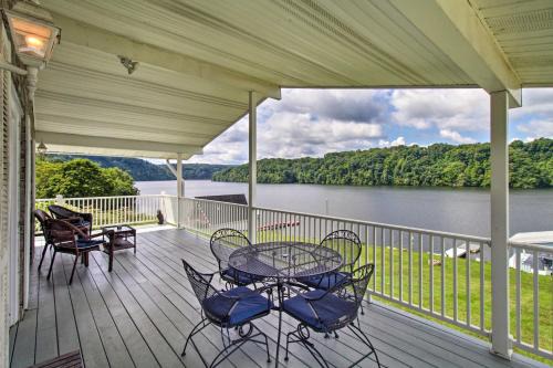 Ingles House | Lakefront Hiwassee Home w/Private Dock & Deck!
