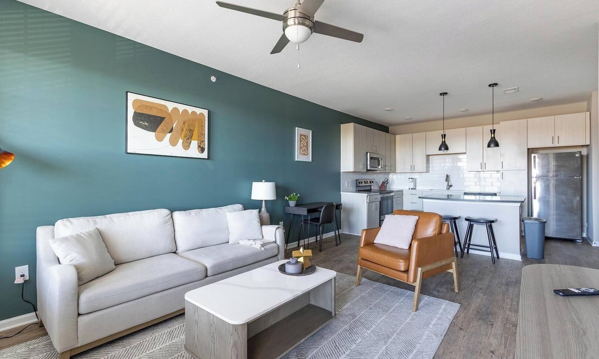Kenton Apartment | Landing | Chic 1BD, Yoga Studio, Pool