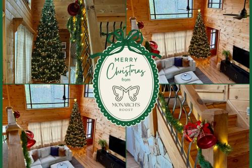 Sautee Nacoochee House | Monarch's Roost Luxe Cabin w Hot Tub and Sauna 10 Min to Helen