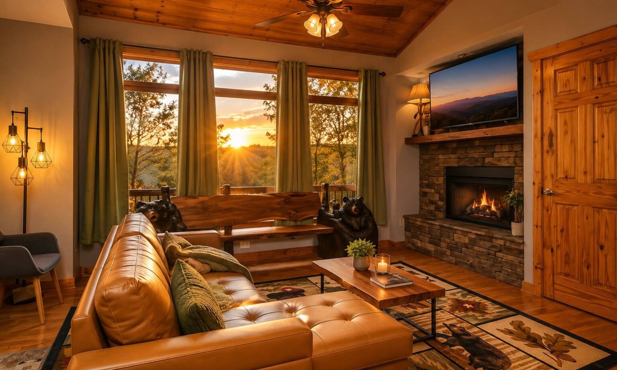 Talking Rock Cabin | Mountain 4BR Cabin Hot Tub, Theater & Pets OK