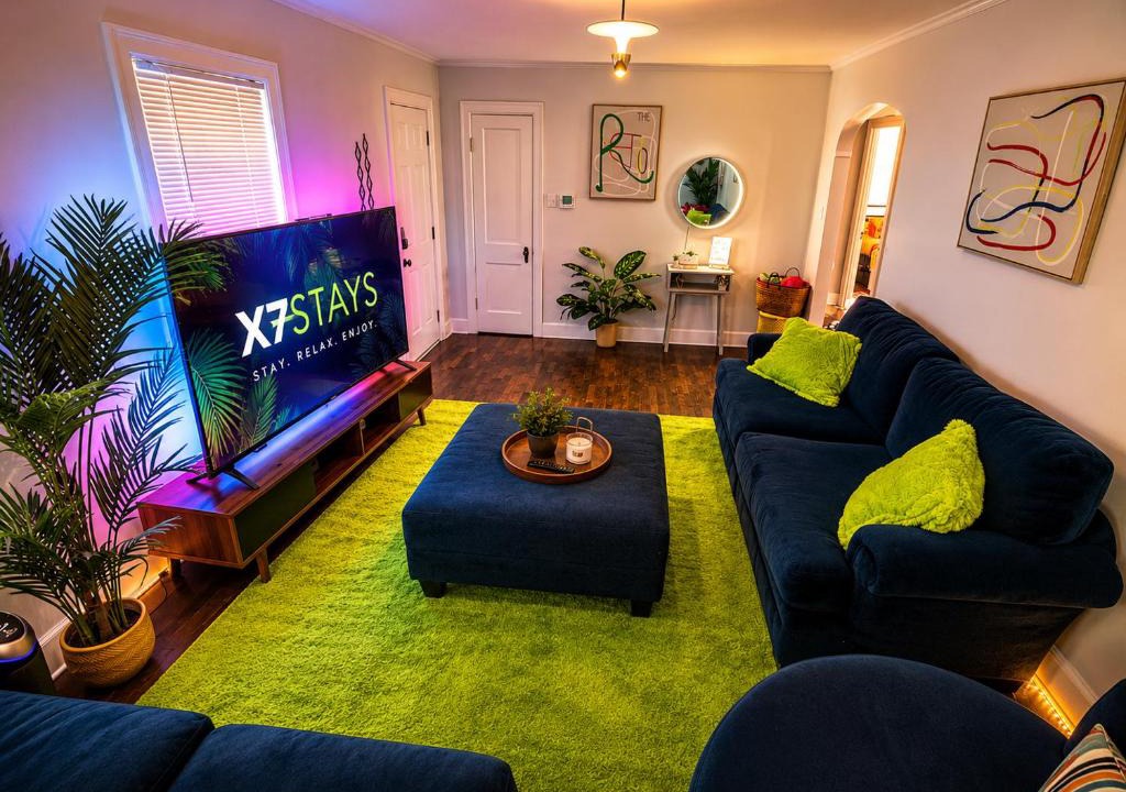 Georgetown House | Pet-Friendly Retro Home Near Horse Park & Ark
