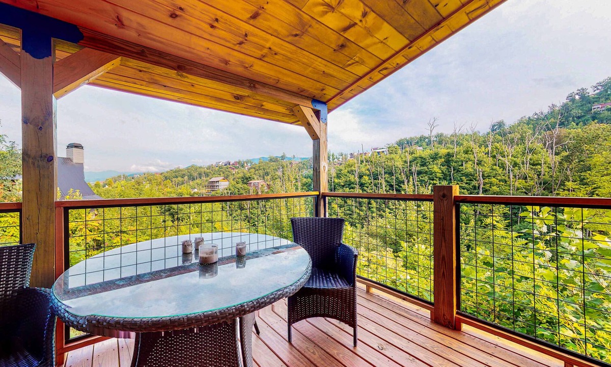 Chalet Village North Cabin | Private Hot Tub | Mountain Views | Game Room | 3 Pools | Family-Friendly Smoky Mountain Cabin