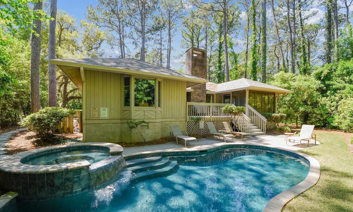 Heritage Woods House | Quiet 3Br Home in the Heart of Sea Pines w/Private Pool