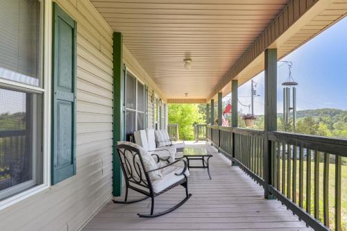 Mohawk House | Rural Bybee Retreat w/Mtn Views!