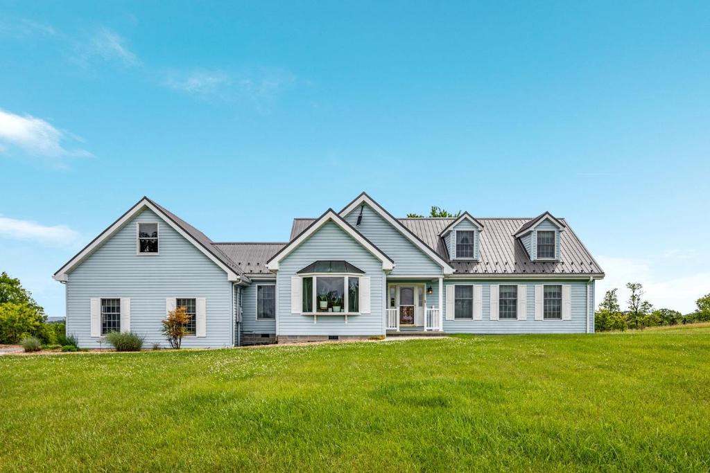 Augusta House | Serene Mountain Cottage with Hot Tub & Pond Views Near Berkeley Springs, West Virginia