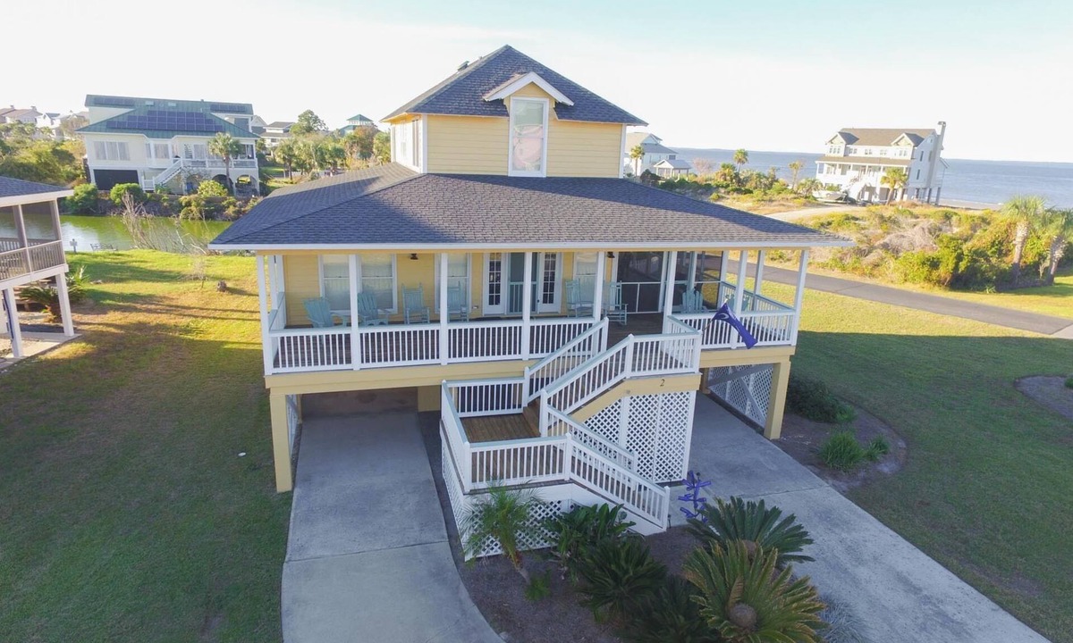 Beachwalk House | Southern Sunshine! Beach views and steps to the sand, short ride to the pool.