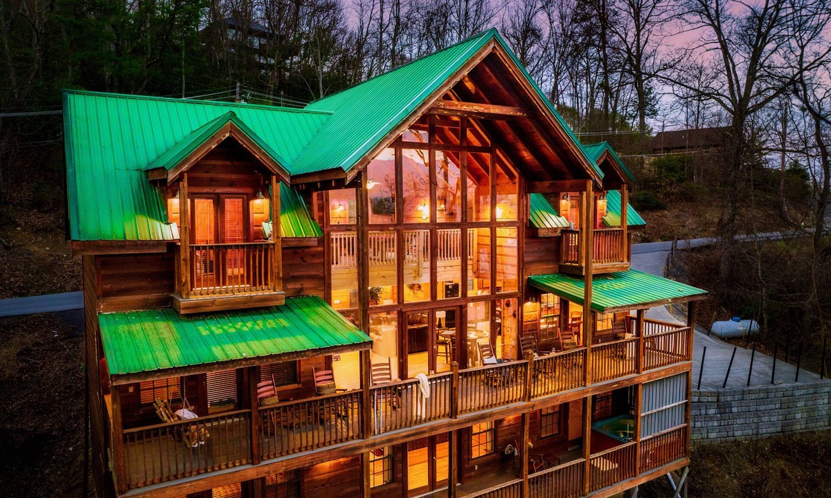 Chalet Village Cabin | The Alpine Chalet-Location, Views, Theatre Room, Hot tub, Game Room!