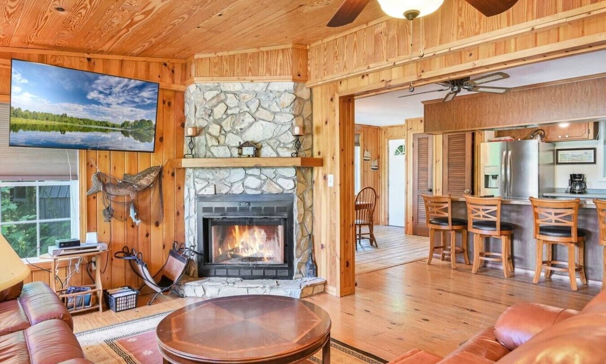 Sunset Cove House | Ultimate Lake Lure Vacation Home with Boat Dock