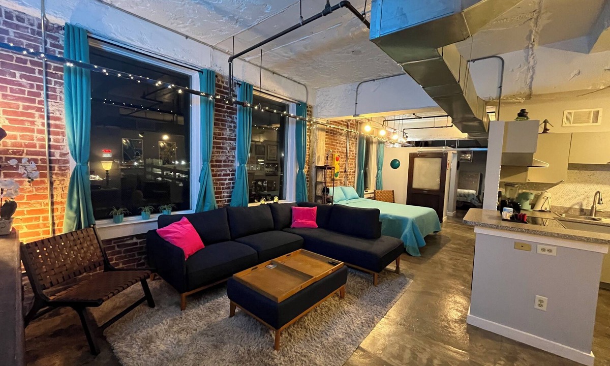Downtown Memphis Condo | Urban Forge Loft! Walk to Beale St, Fed Ex Forum, The Peabody, etc. Free parking