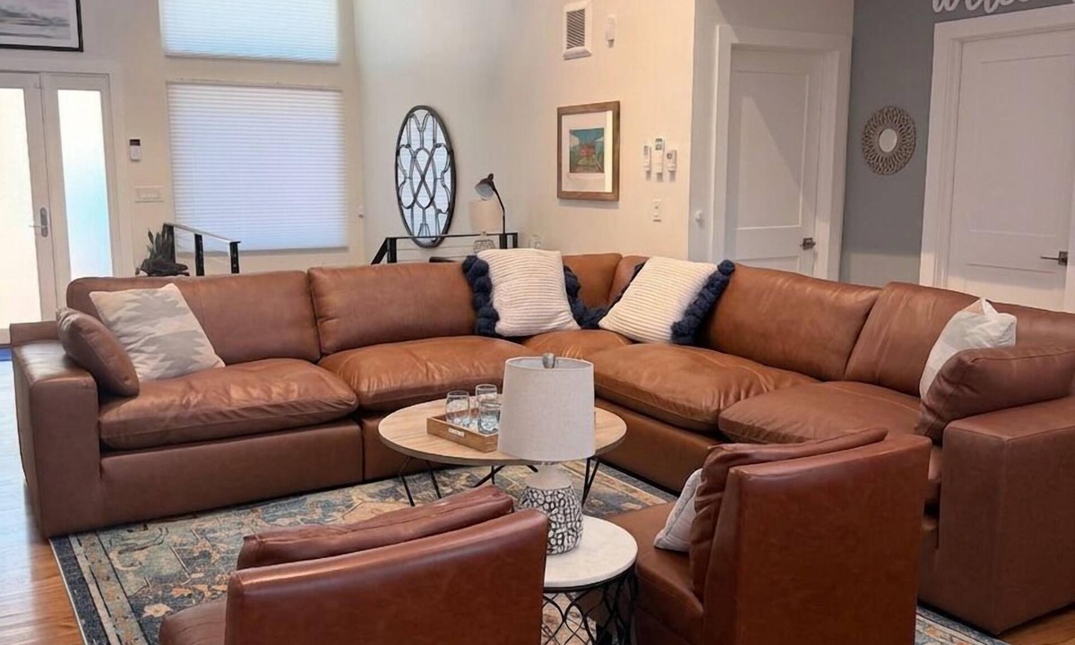 Northside House | Walk to Coolidge Park - Hot Tub, 4 Kings, 3 Baths, Fire Pit