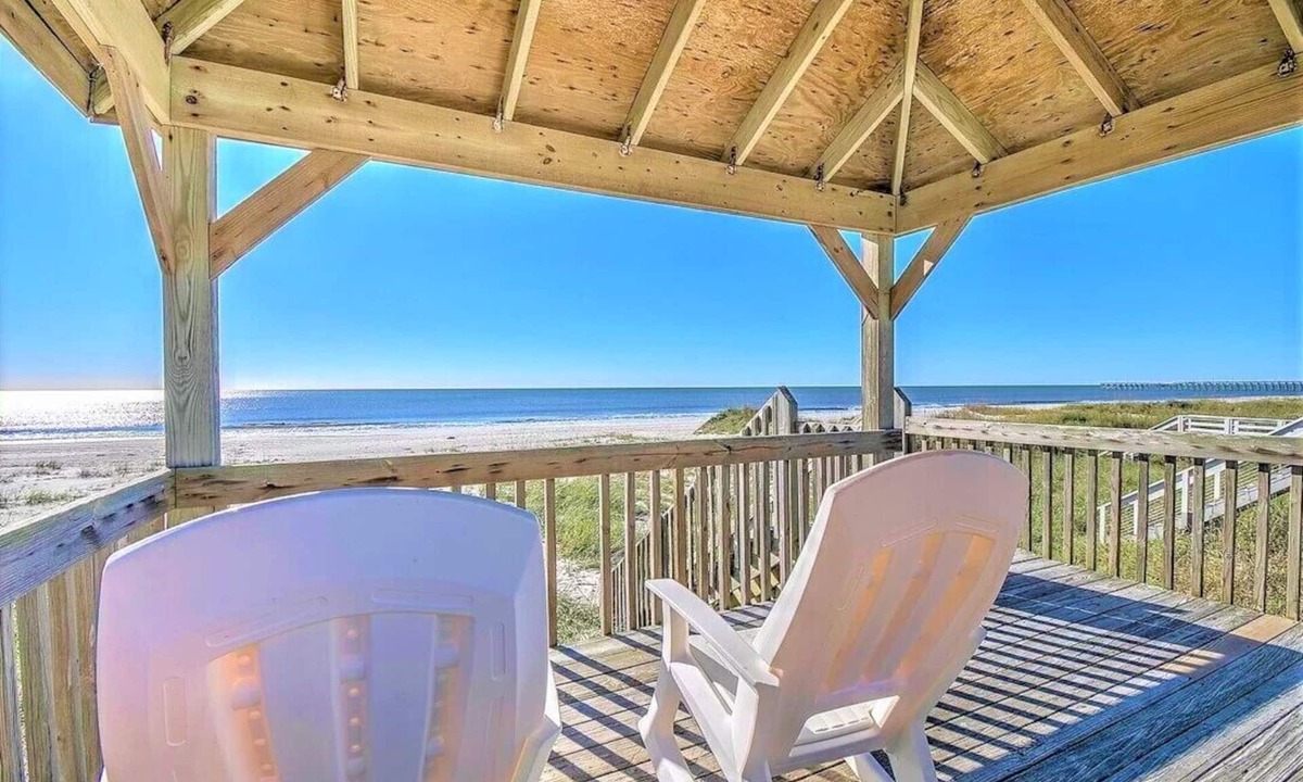 Ocean Isle Beach House | Wide Ocean Front, Private Gazebo, 6 Bedrooms, New to VRBO