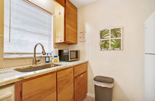 Coquina Gables Apartment | 1 Block to Beach & A Street Boho/Tropical Apt