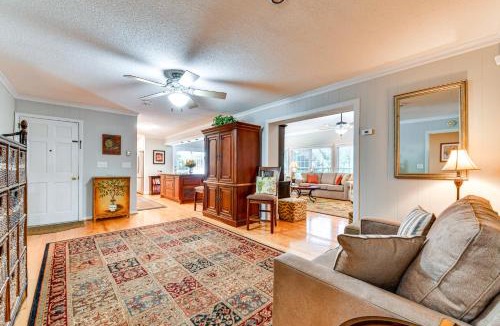 Hudson House | 1 Mi to Dtwn: Home w/Fire Pit & Deck in Hudson!