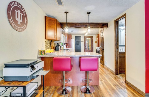 Bloomington House | 1 Mi to IU: Hoosier Home w/Fenced Yard & Fire Pit