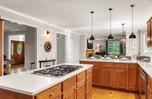 Leicester House | 15 Min to Asheville! Luxury Home w/Pool, Hot Tub, Game Room