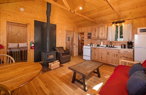 West Beach Cabin | 2BR Beachfront Cabin on epic west-facing sand and pebble beach!