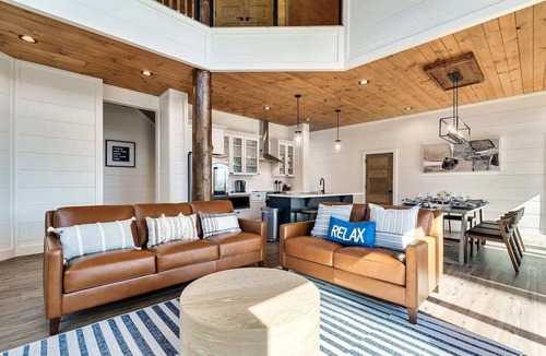 Chalet Village North Cabin | 4-bedroom mountain retreat with hot tub, game room & views near Gatlinburg