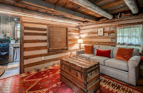 Talking Rock Cabin | Authentic Pioneer Cabin on an Organic Farm near Talking Rock, Georgia