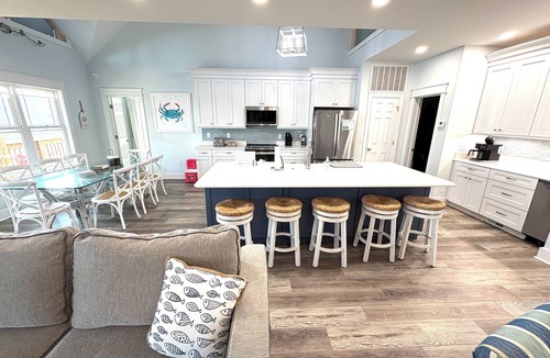 Ocean Isle Beach House | Barefoot Breezes Luxury Beach Home. Renovated for a Fabulous Family Vacation!