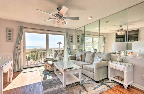North Forest Beach Apartment | Beachfront Condo w/Pool Access in Hilton Head!