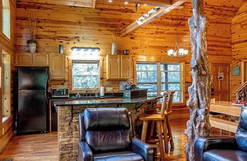 Cleveland Cabin | Bear Creek- Completely Remodeled Cabin with Luxury Spa Bath