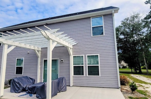 Sunset Beach House | Beautiful beach themed 4-bdrm home in Sunset Beach. Newly added private fencing!