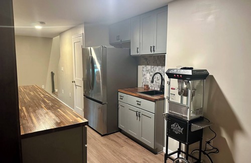 Hedgesville Apartment | Beautiful, modern,family-friendly 2-bedroom basement apartment with media rooms.