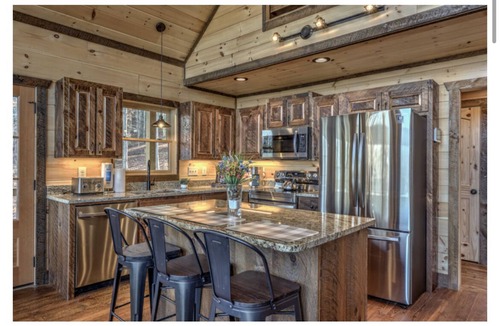 Morganton Cabin | Blue Ridge Cabin, Mountain Views, Hot Tub, Game Room – Sleeps 12 Near Downtown