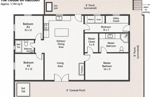 Gallipolis Ferry House | Brand new creekside home with hot tub, private dock and boat ramp!
