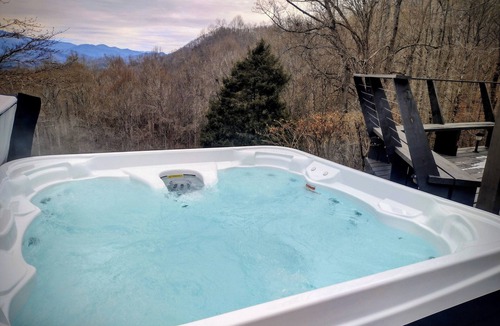 Bryson City Ski Chalet | Bryson City Mountain Top Experience with stupendous view
