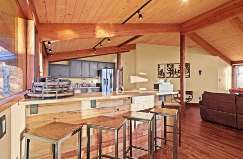 Beech Mountain Cabin | Cabin w Hot Tub, Theater, Game Room, Fire Pit, Bar