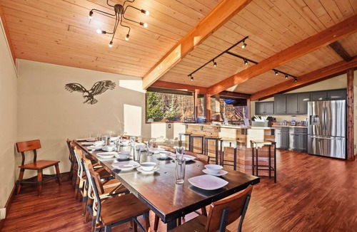 Beech Mountain Cabin | Cabin w Hot Tub, Theater, Game Room, Fire Pit, Bar