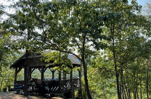 Covington Cabin | Camping in the Clubhouse