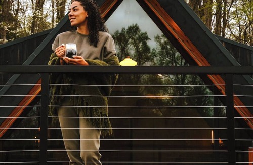 Fayetteville House | Cathedral Cabin · Designer A-Frame · 10 Acres