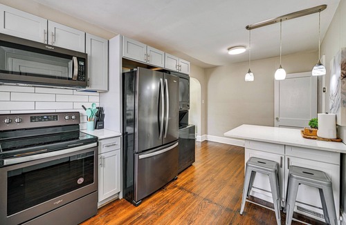 Wesley Heights House | Charlotte Duplex Close to Uptown and Sports