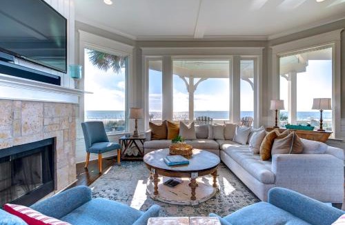 Isle of Palms House | Discounts! Sea Spray- 400 Ocean Blvd. Oceanfont! Six Bedroom, Sleeps 15, Private Pool/Hot Tub