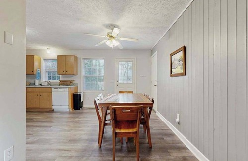 Waynesville House | Dog-friendly mountain home with central AC, pool access, mountain view, and W/D