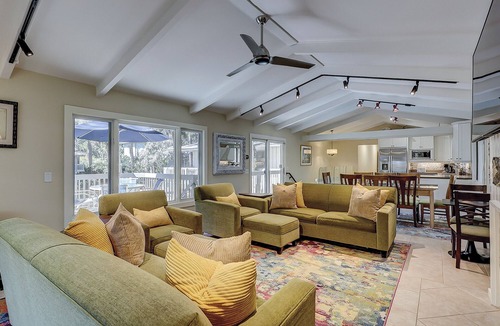 Oceanside House | DOG FRIENDLY Five Bedroom Sea Pines Home with Private Pool - 2nd Row Ocean