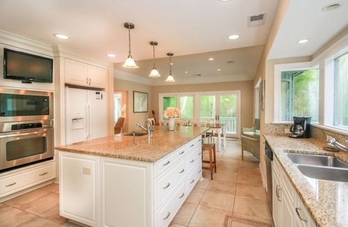 Oceanside House | DOG FRIENDLY Four Bedroom 3rd Row Ocean Sea Pines Home with a Private Pool